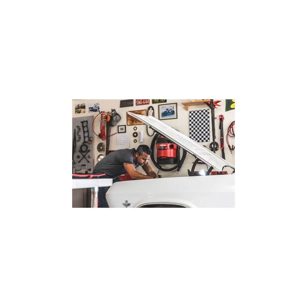 Craftsman Wet/Dry Vacuum 5 Gallon 120V 5HP Peak Wall Mounted - Ascmtools