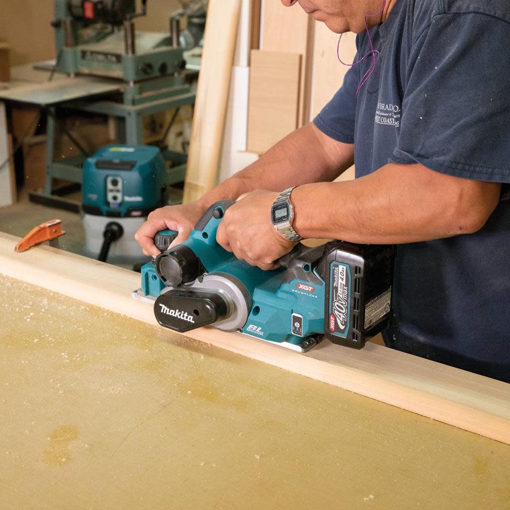 Makita 40V max XGT Cordless 3 1/4″ Planer Kit AWS Capable - Ascmtools