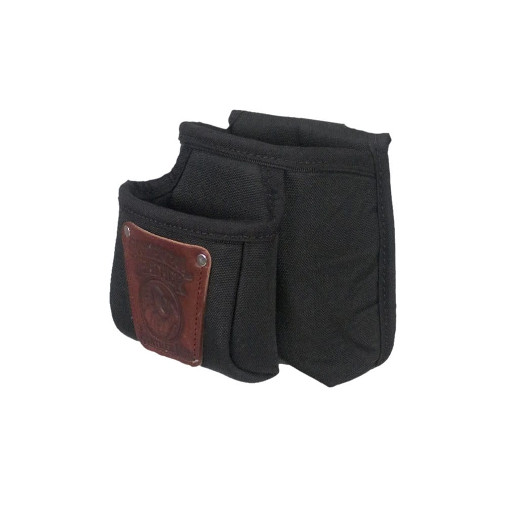 Occidental Leather Black Double Clip On Pouch - Ascmtools