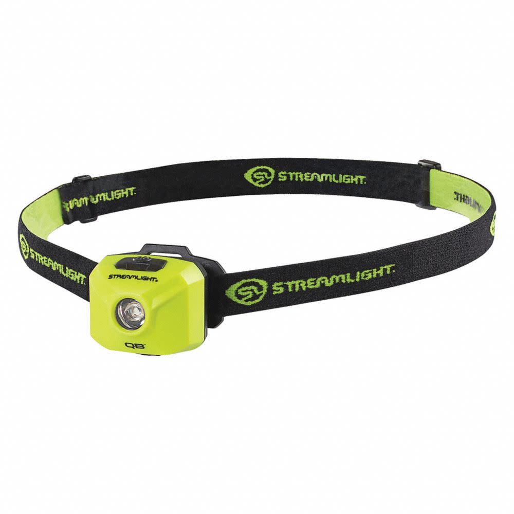 Streamlight QB Compact Yellow USB Rechargeable Spot Beam Headlamp - Ascmtools