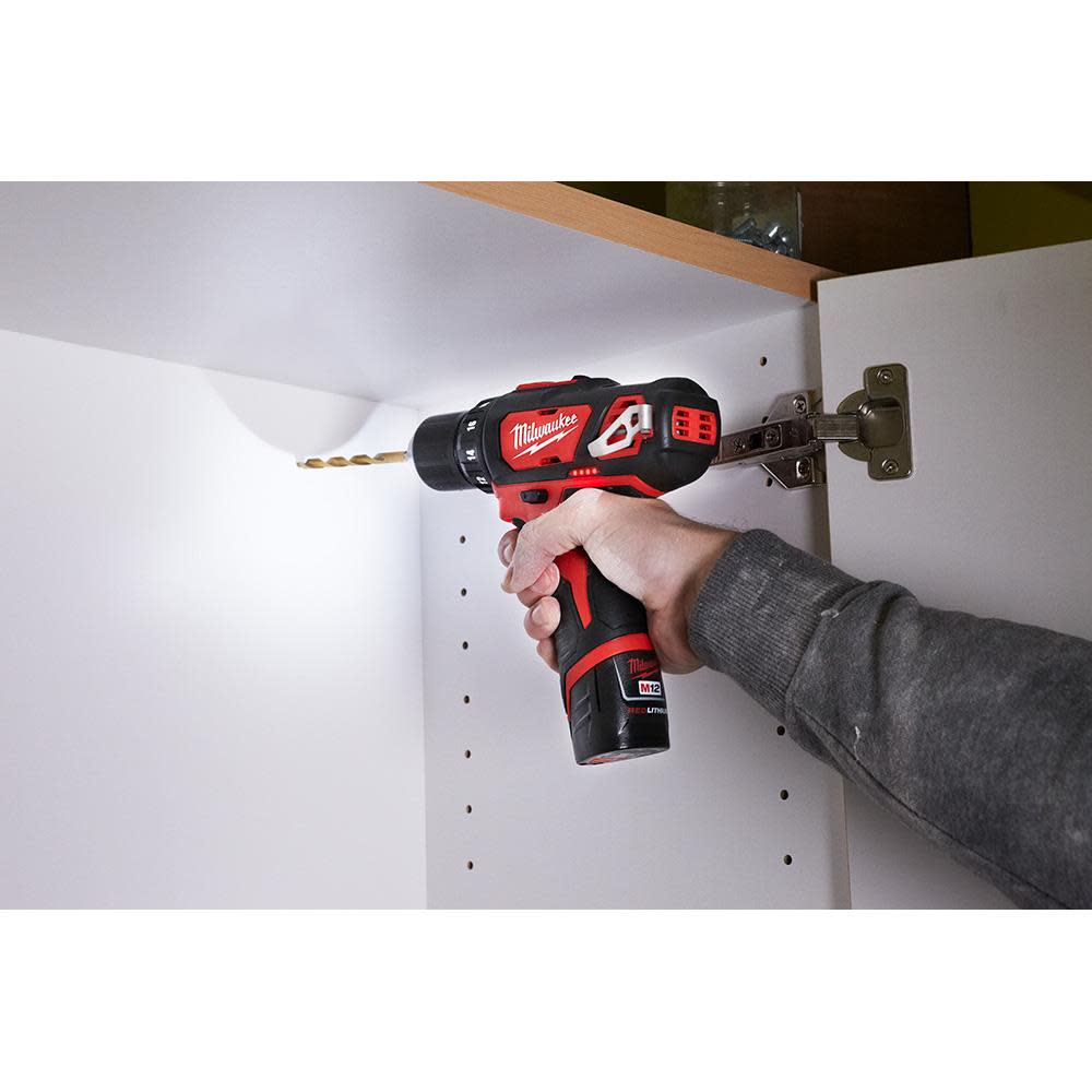 Milwaukee M12 Cordless Lithium-Ion 4 Tool Combo Kit - Ascmtools