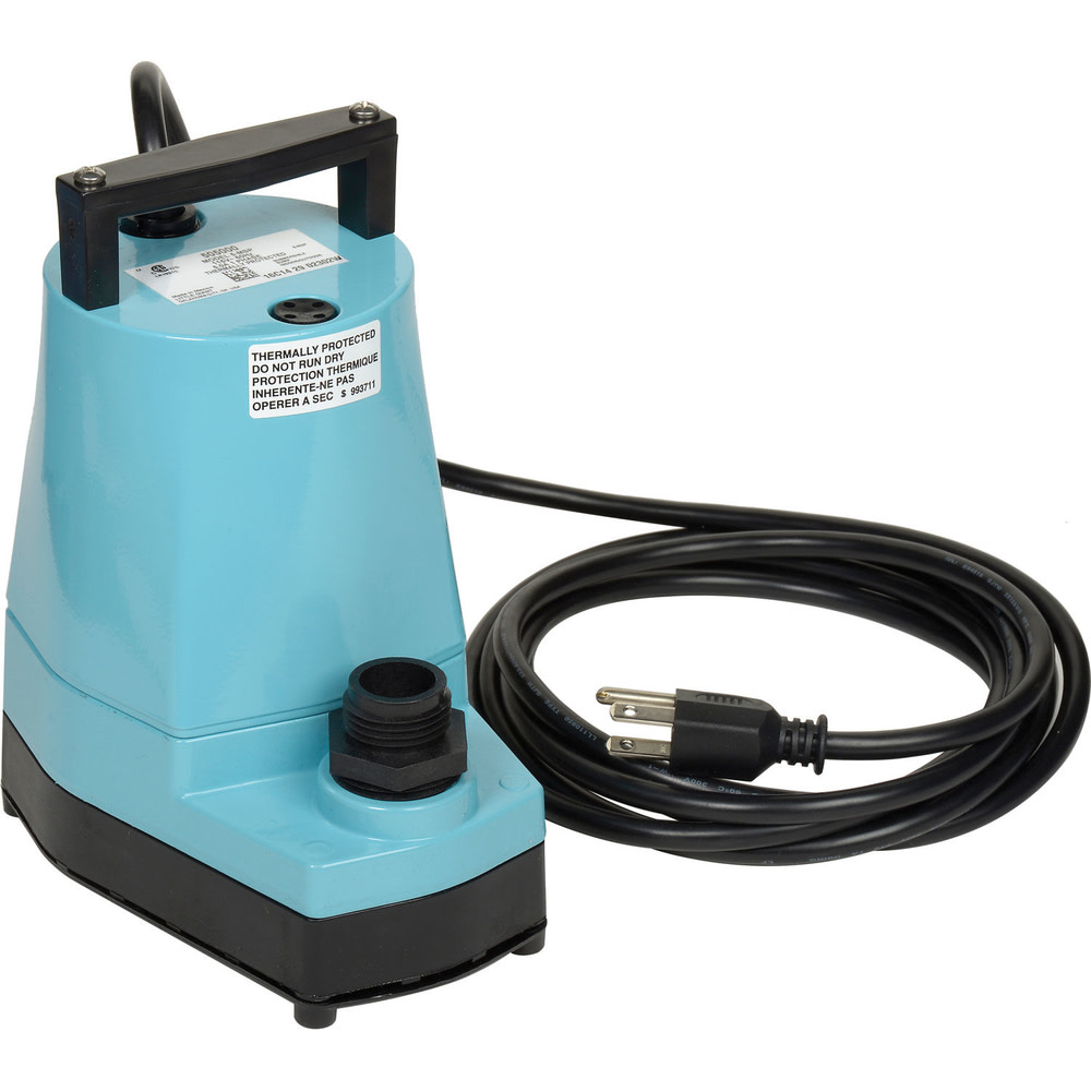 Little Giant Pump 5-MSP 1/6HP 115V Submersible Utility Pump 10′ Cord - Ascmtools