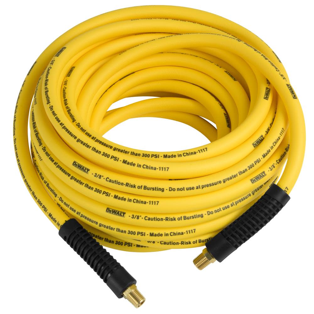 DEWALT 3/8 in. x 100 ft. Premium Hybrid Air Hose - Ascmtools