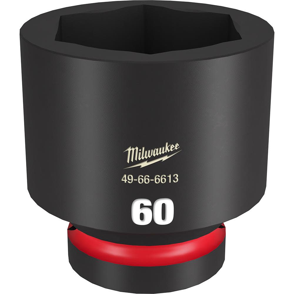 Milwaukee Impact Socket 1″ Drive 60mm Standard 6 Point - Ascmtools