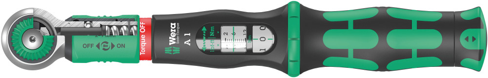 Wera Tools 2-12 Nm Safe-Torque A 1 Torque Wrench - Ascmtools