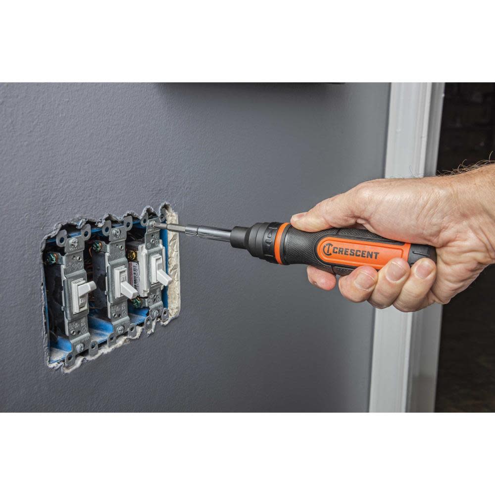 Crescent Ratcheting Multi Bit Driver 11 in 1 - Ascmtools