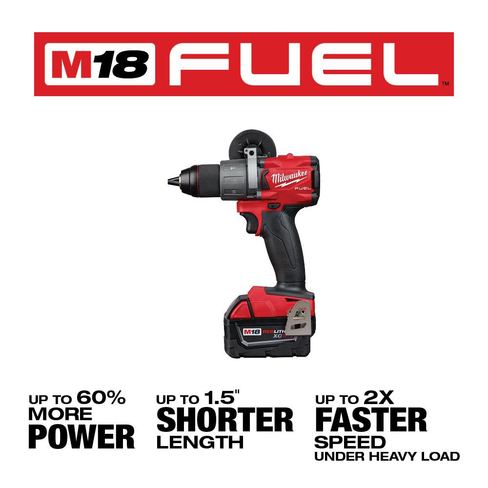 Milwaukee M18 FUEL 2-Tool Hammer Drill/Impact Driver Combo Kit - Ascmtools