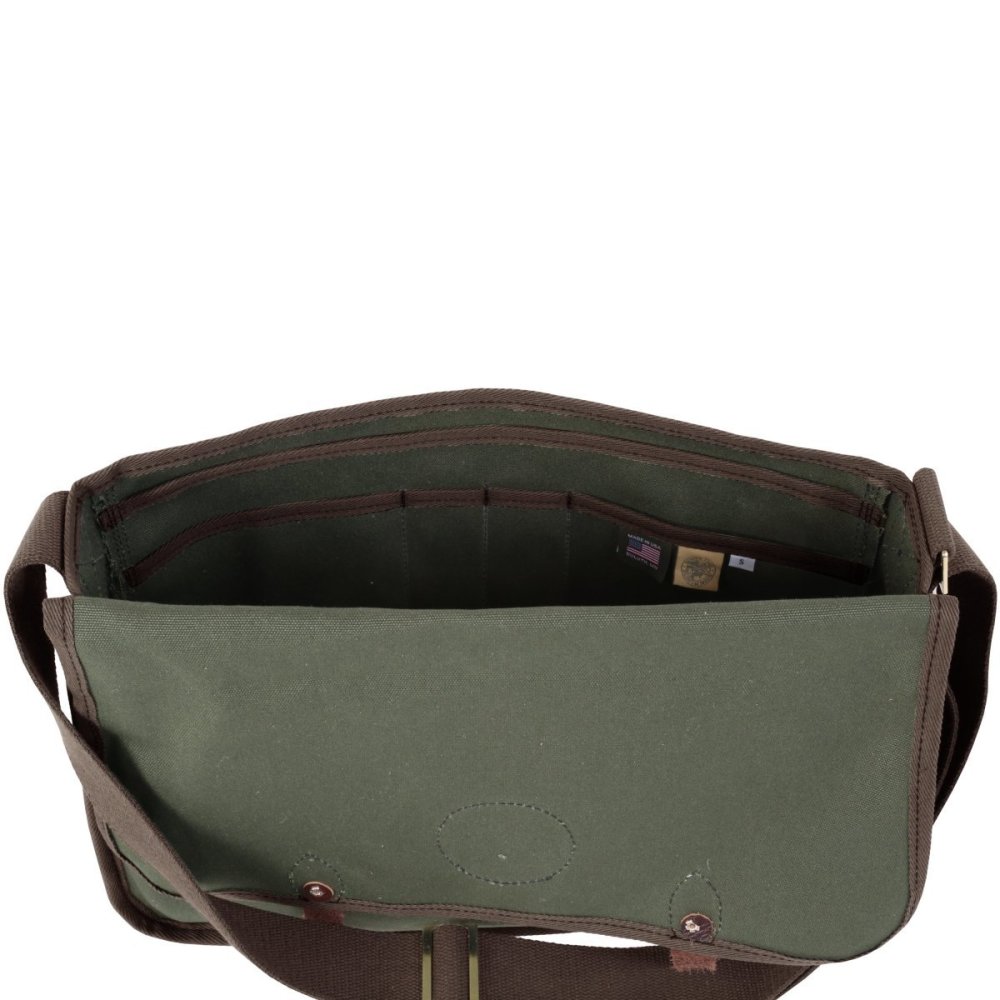 Duluth Pack 17 In. 13 Liters Capacity Olive Drab Laptop Book Bag - Ascmtools