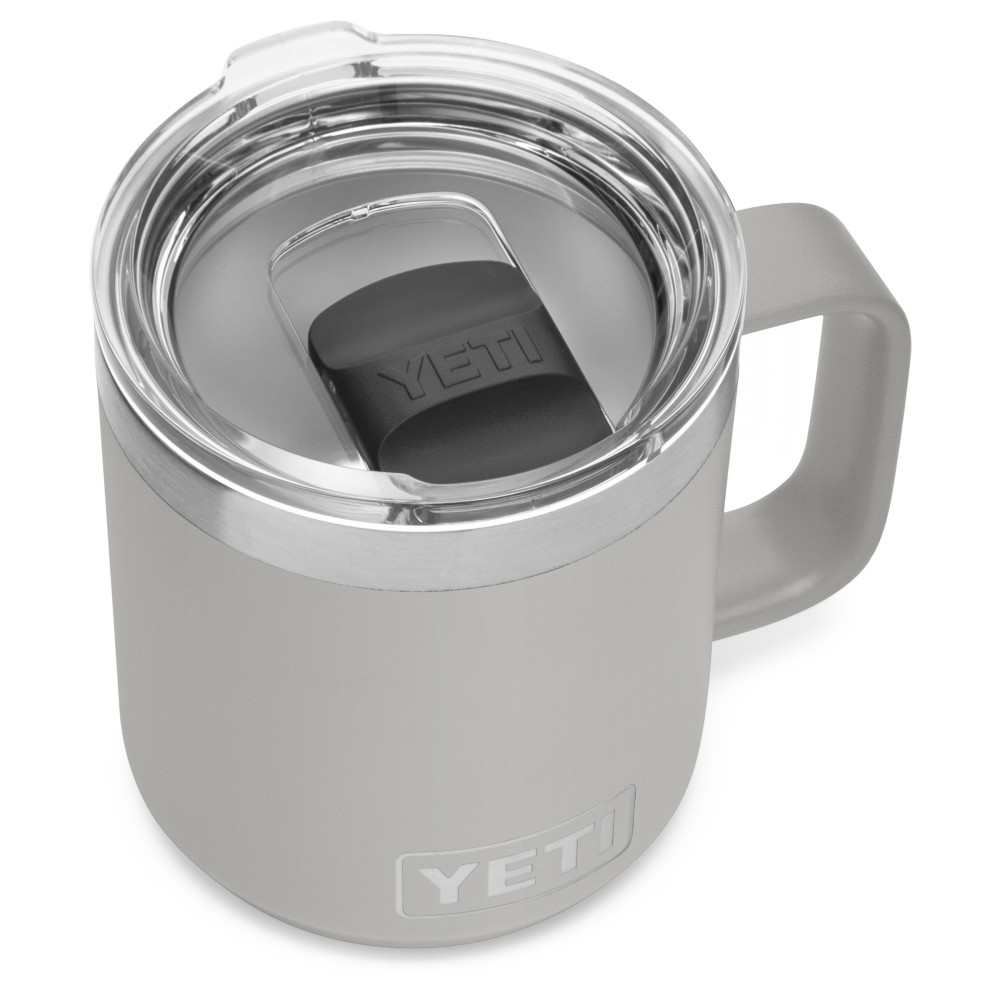 Yeti Rambler Stackable Mug with MagSlider Lid 10oz Granite Gray - Ascmtools