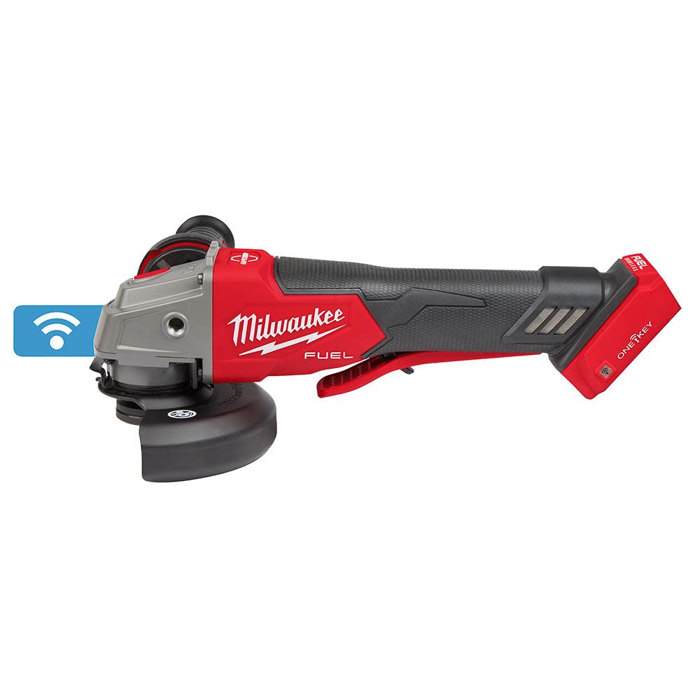 Milwaukee M18 FUEL 4 1/2″ / 5″ Braking Grinder Paddle Switch No Lock Bare Tool - Ascmtools