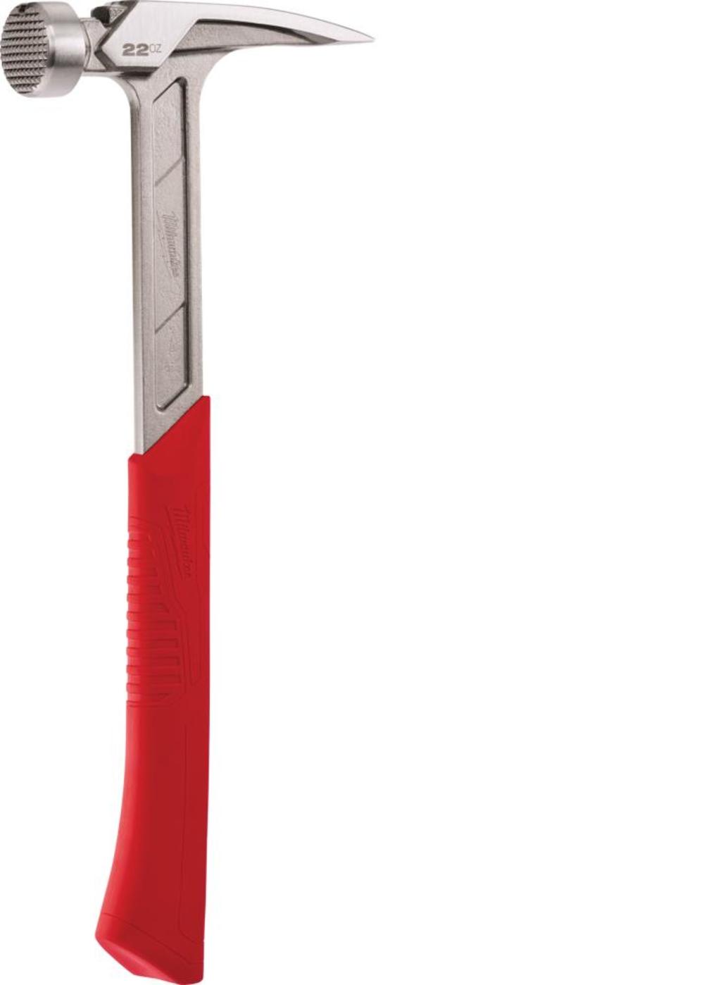 Milwaukee 22 oz Milled Face Framing Hammer - Ascmtools