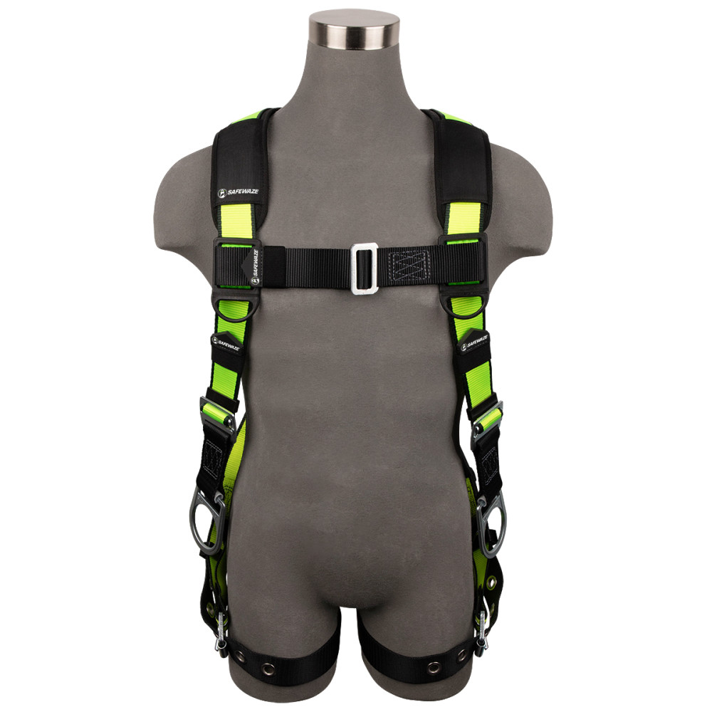 Safewaze L/XL PRO Full Body Harness with 3D MB Chest - Ascmtools