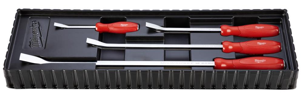 Milwaukee 4-Piece Pry Bar Set - Ascmtools