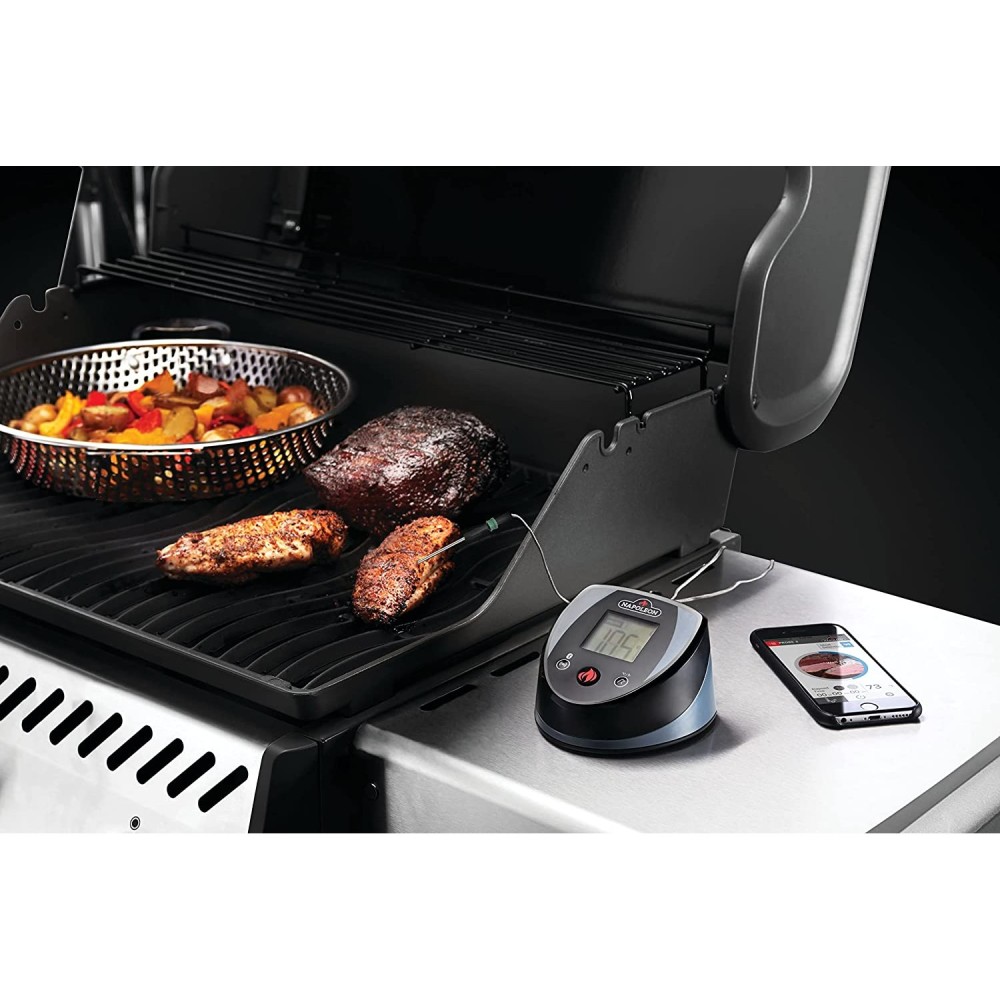 Napoleon BBQ Thermometer ACCU PROBE Bluetooth LCD Display - Ascmtools