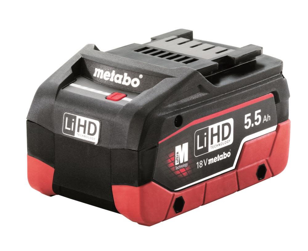 Metabo 18V 5.5Ah LiHD Battery Pack - Ascmtools