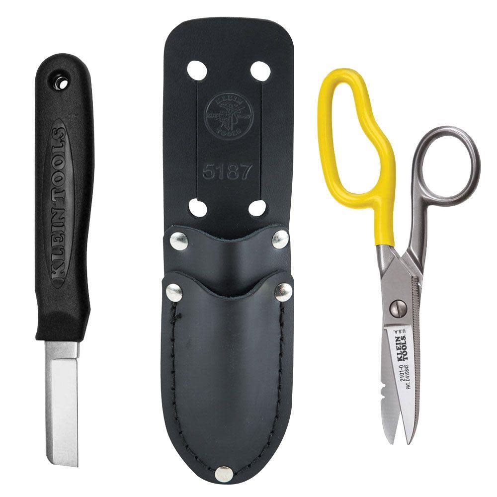 Klein Tools Cable Splicers Kit w/Free-Fall Snip - Ascmtools