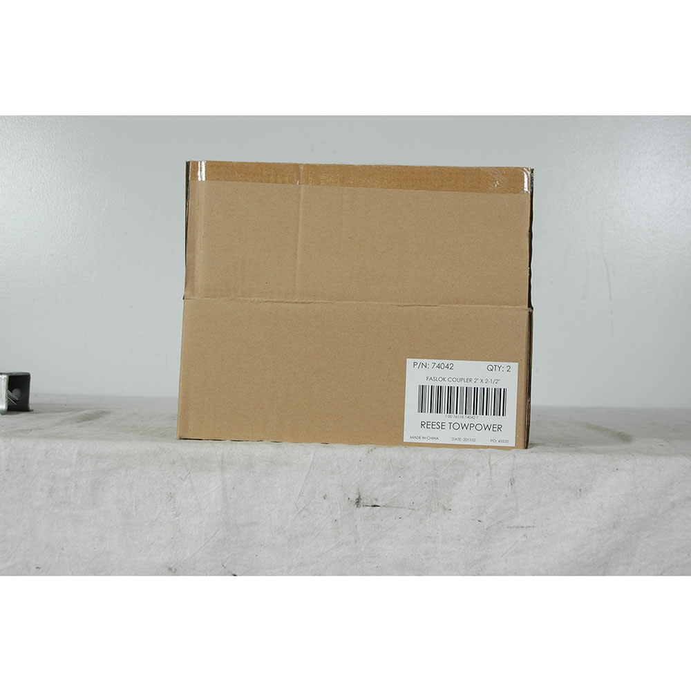 Reese 2″ 3500 lbs Zinc Steel Trailer Straight Coupler - Ascmtools