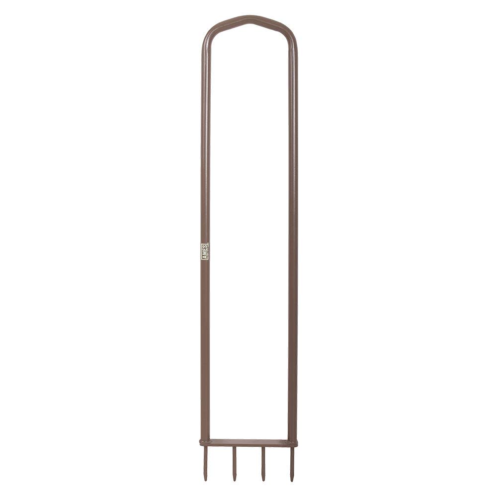 Ames Steel 4 Spike Lawn Aerator with Stirrup Handle - Ascmtools
