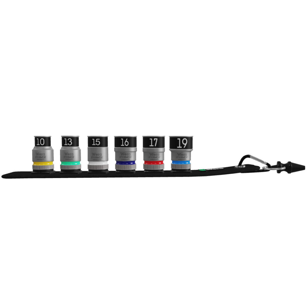 Wera Tools 7pc 1/2″ Drive Belt C 1 Zyklop Socket Set - Ascmtools