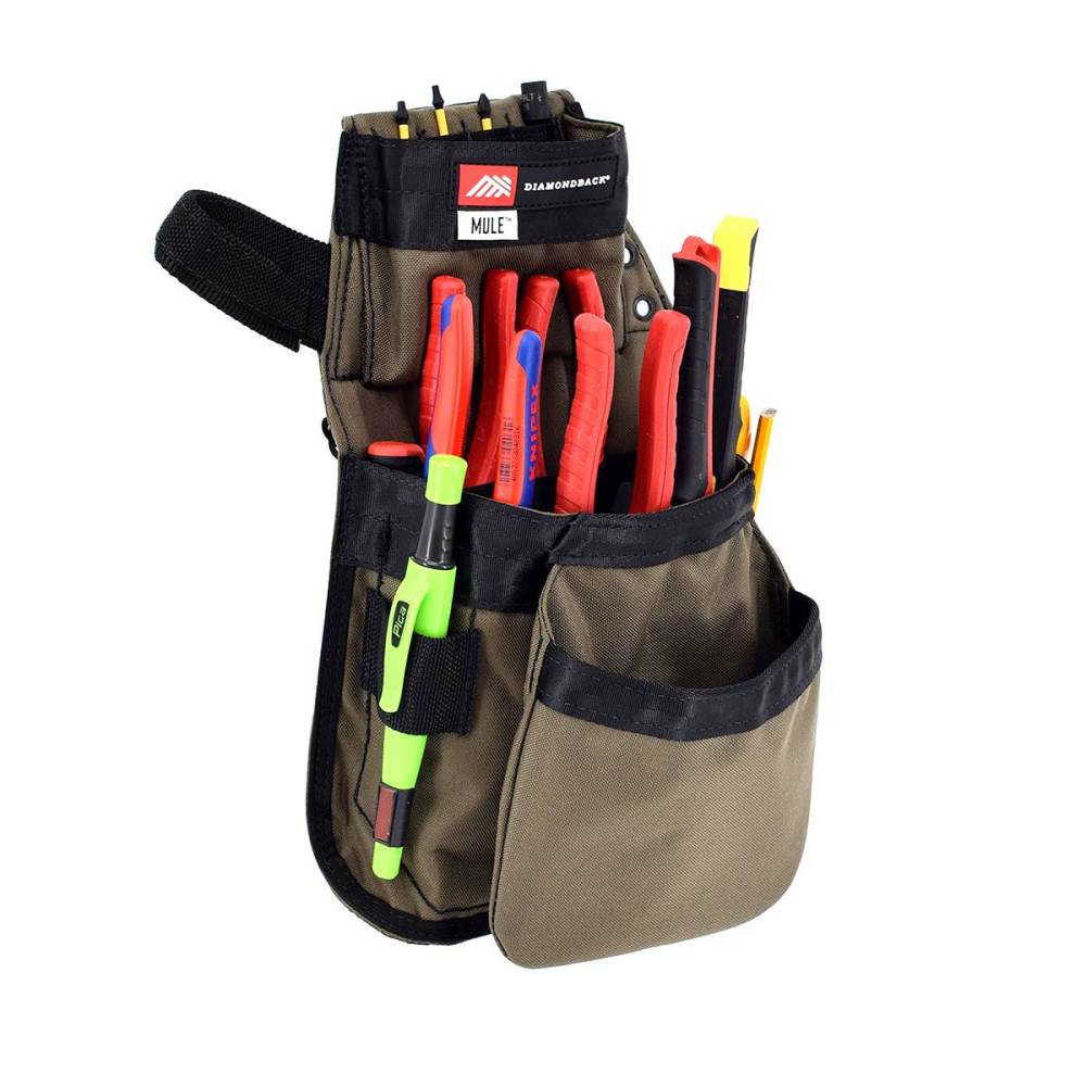 Diamondback Toolbelts Ranger Green Left Side Mule 2.0 Tool Pouch - Ascmtools
