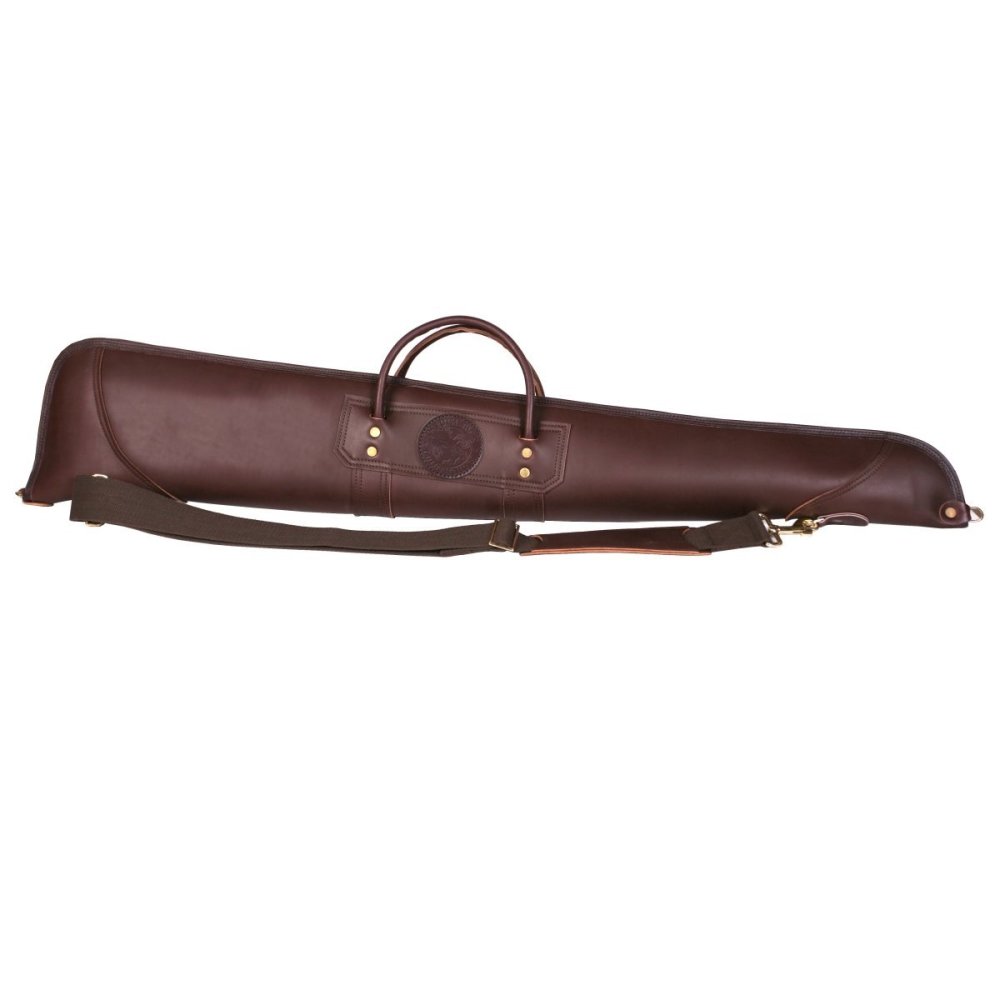 Duluth Pack 49 In. L Brown Smooth Leather Shotgun Case Without Scope - Ascmtools