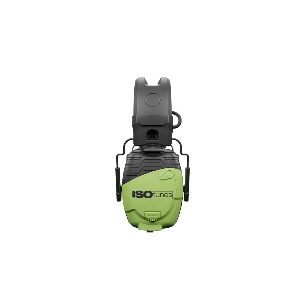 ISOtunes LINK Aware EN352 Bluetooth Earmuff Safety Green 79 dB - Ascmtools