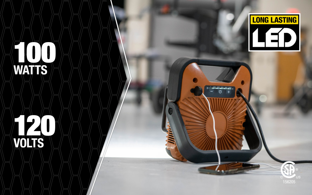 Southwire 10000 Lumen LED Work Light - Ascmtools