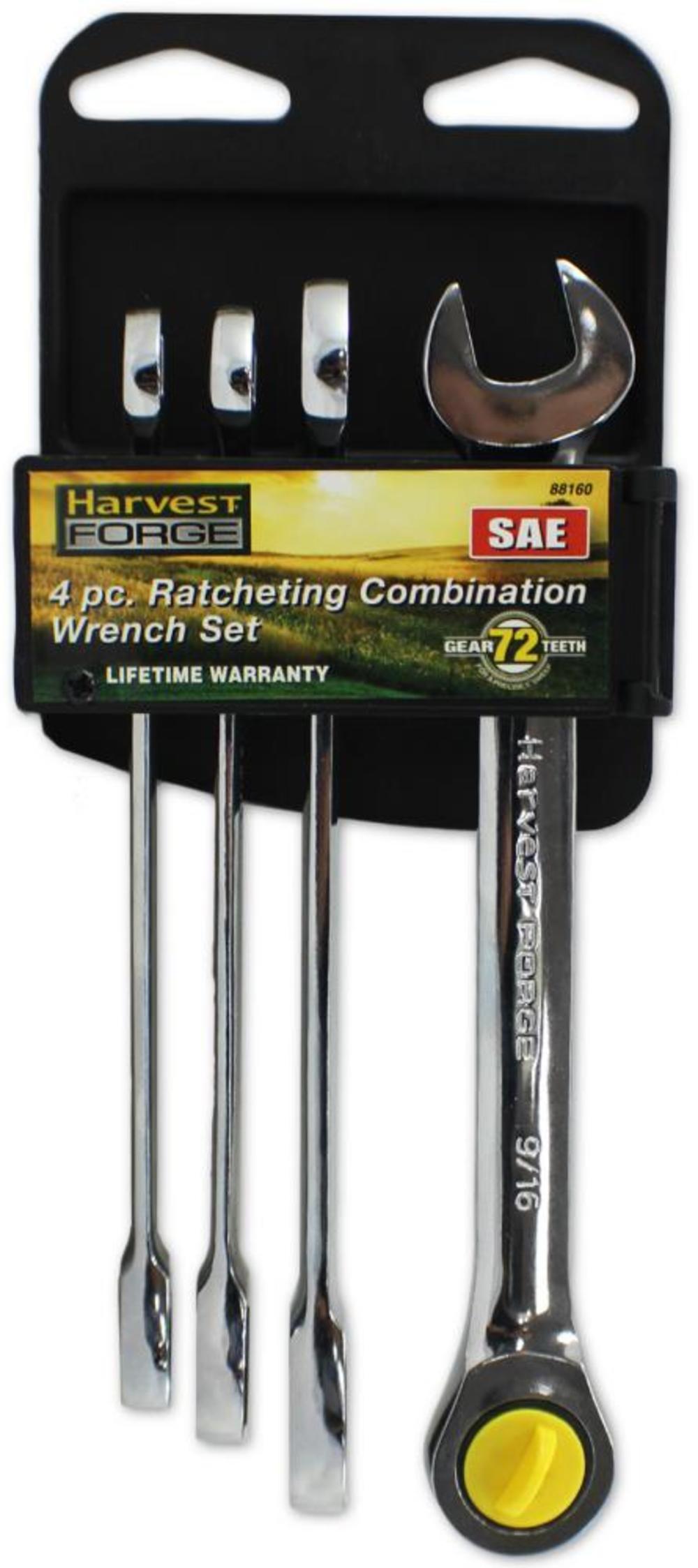 Allied International 4 piece SAE Ratcheting Wrenches - Ascmtools