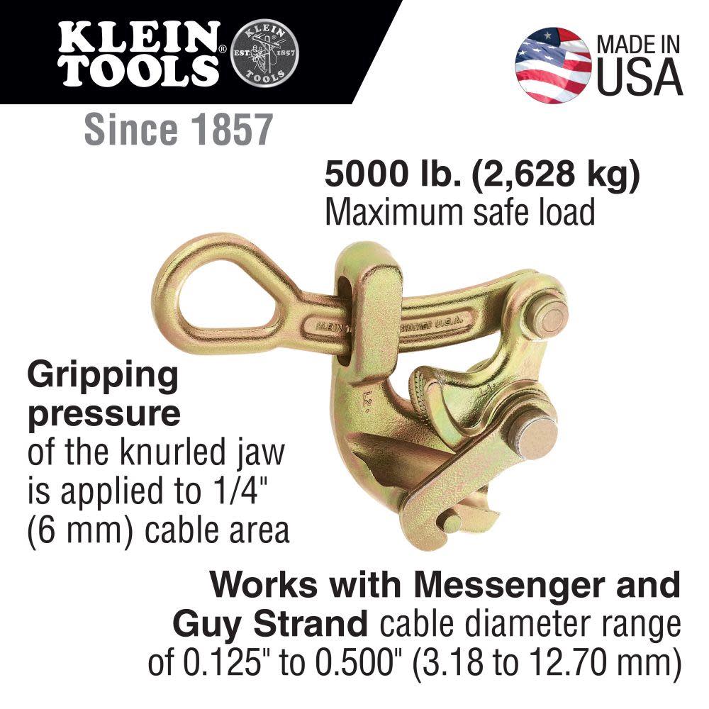 Klein Tools Cable Grip 0.5″ Capacity - Ascmtools