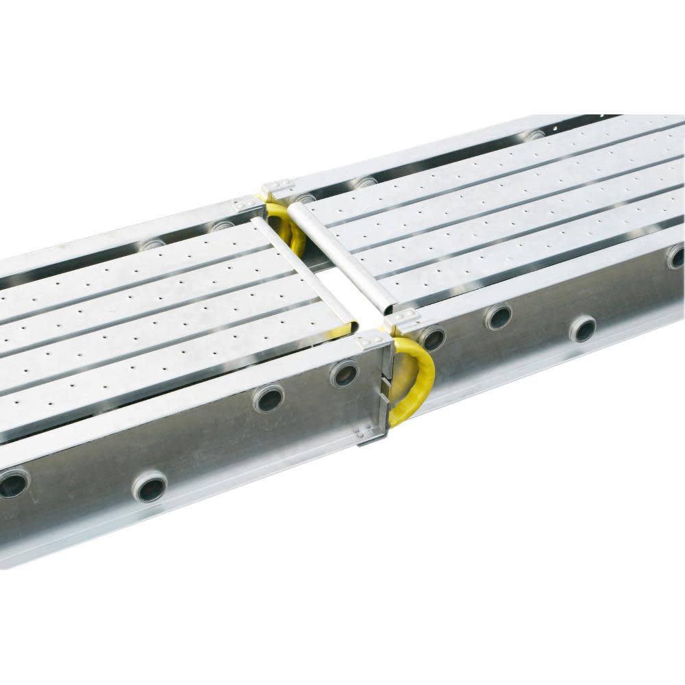 Werner 16-ft x 6-in x 14.4-in Aluminum Scaffold Stage - Ascmtools