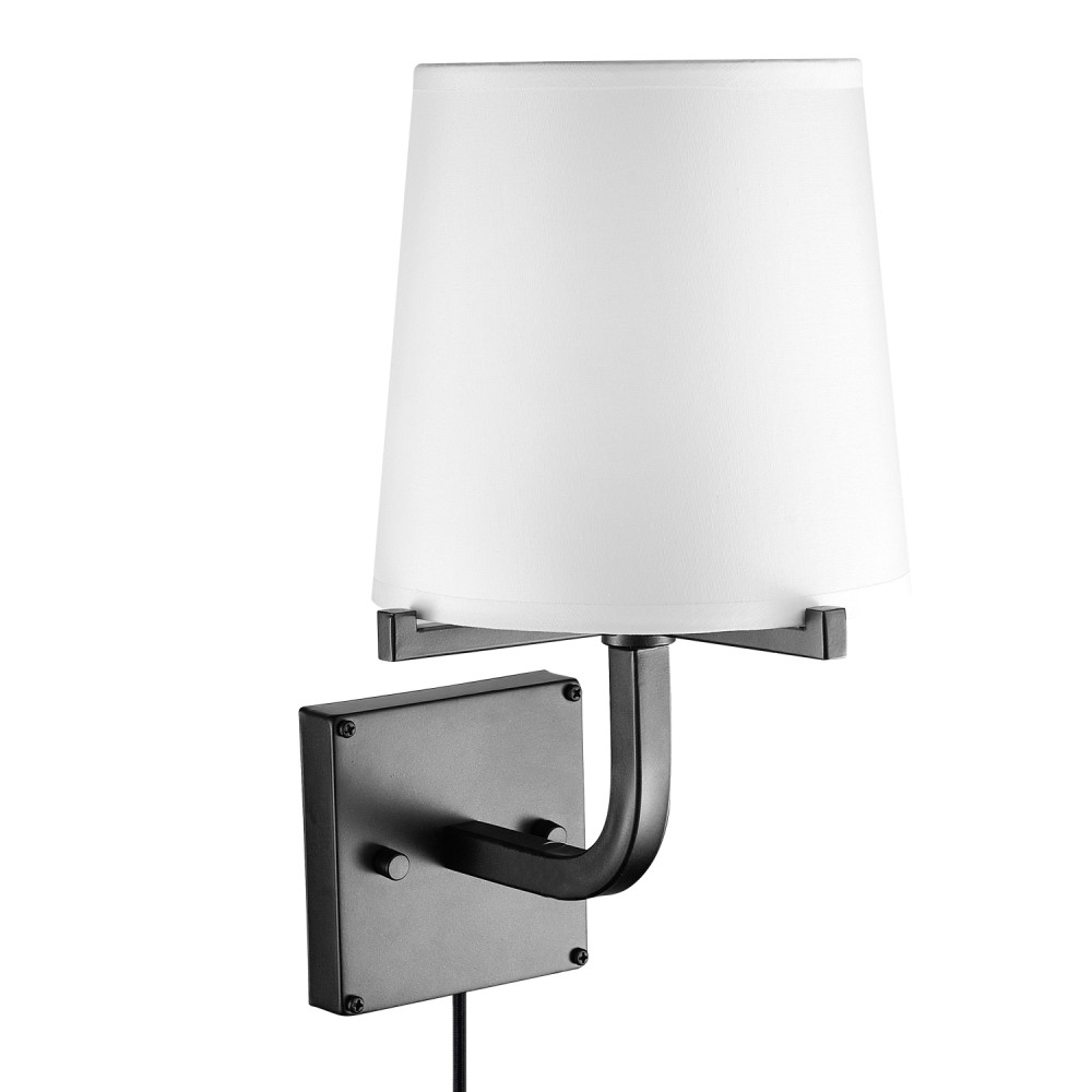 Globe Electric Valerie Wall Sconce 40W E12 1 Light Dark Bronze - Ascmtools