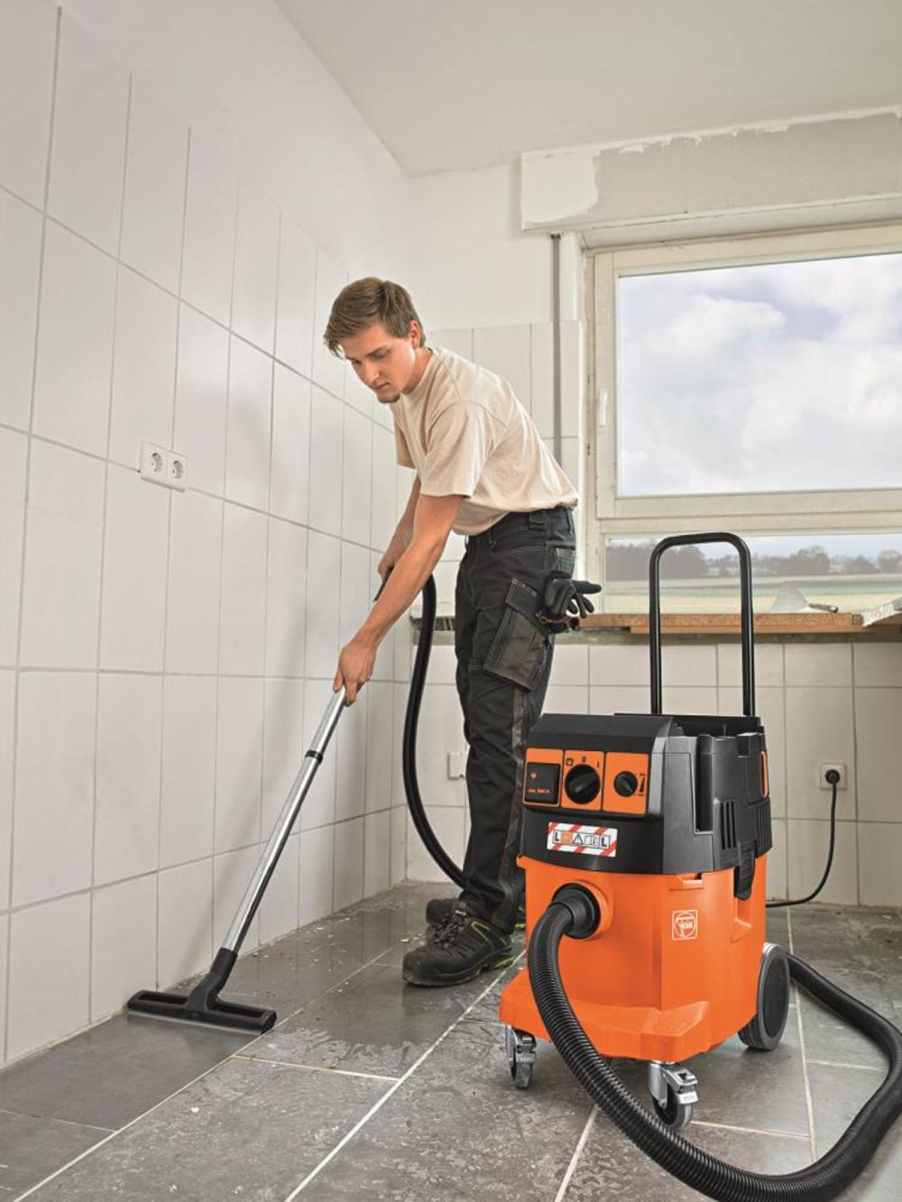 Fein Turbo II X Professional Wet/Dry Vacuum Cleaner with Included Accessory Set - Ascmtools