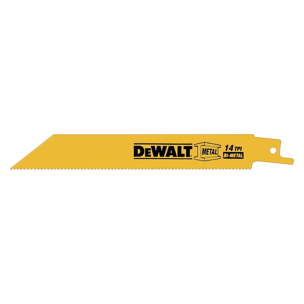 DEWALT 12-in 14 TPI Straight Back Blades (5) - Ascmtools