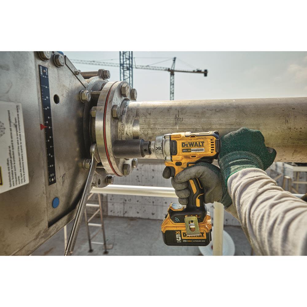 DEWALT 20V MAX* Tool Connect 1/2″ Mid-Range Impact Wrench with Detent Pin Anvil Kit - Ascmtools