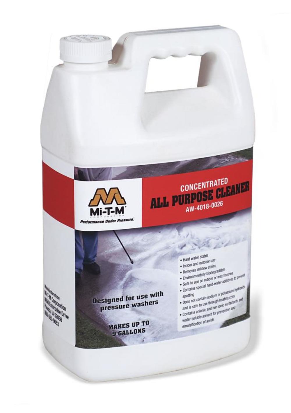Mi T M Concentrated All Purpose Cleaner Designed for use with Pressure Washers - Ascmtools