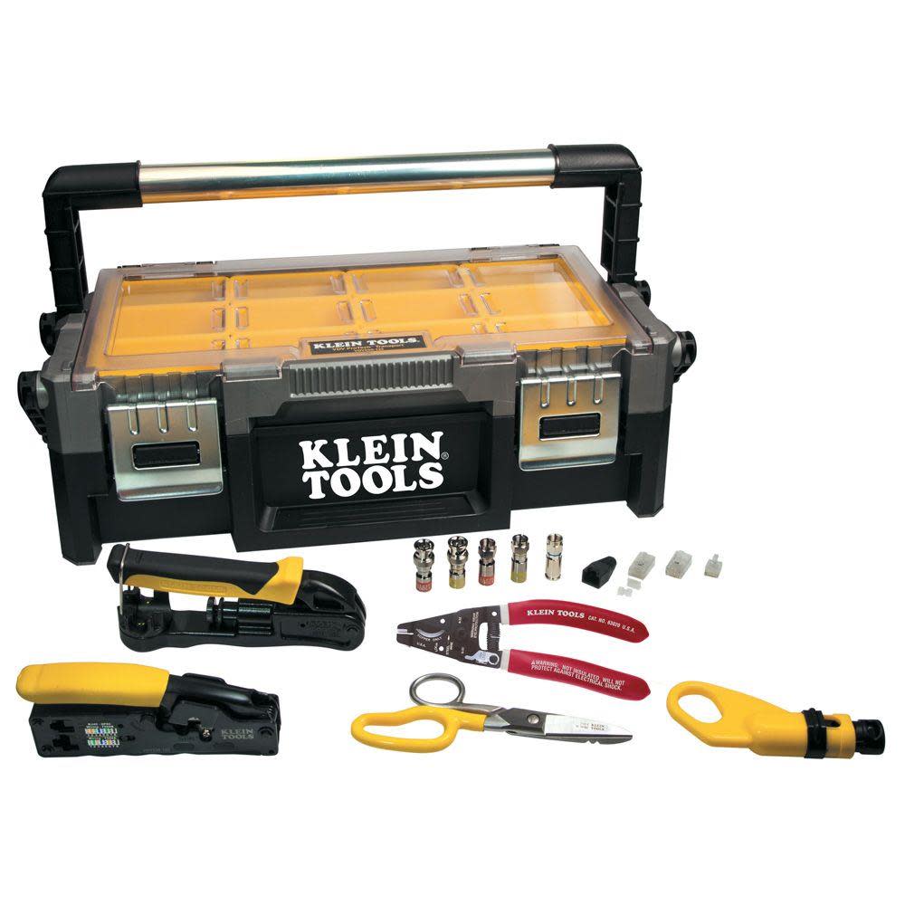 Klein Tools VDV ProTech Data & Coaxial Kit - Ascmtools