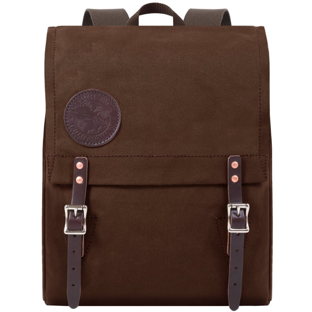 Duluth Pack 9 Liter Capacity Brown Box Style Child’s Backpack - Ascmtools