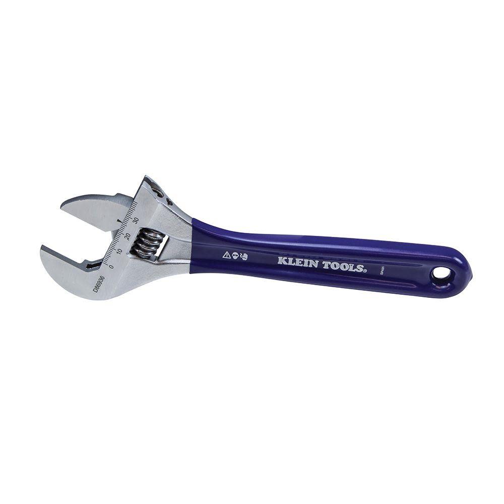 Klein Tools Slim-Jaw Adjustable Wrench 8″ - Ascmtools