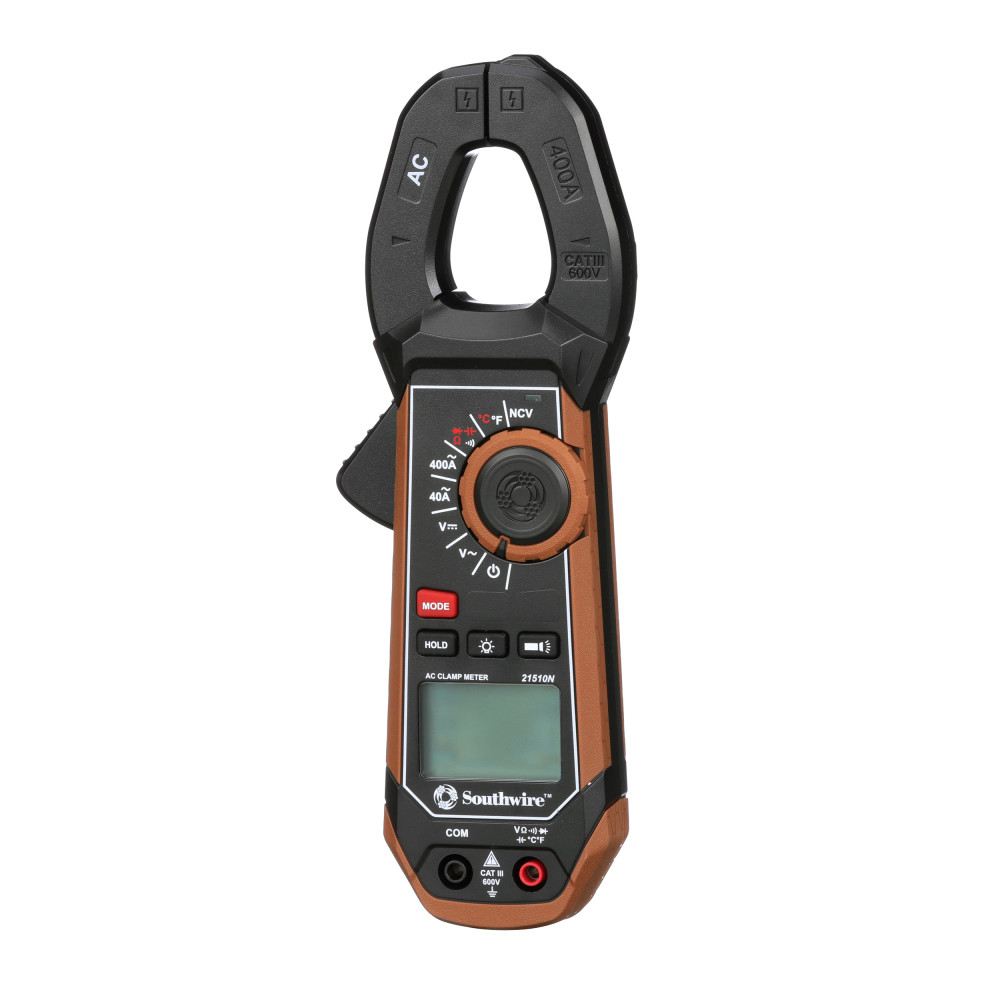 Southwire AC Clamp Meter with Built-In NCV Worklight - Ascmtools