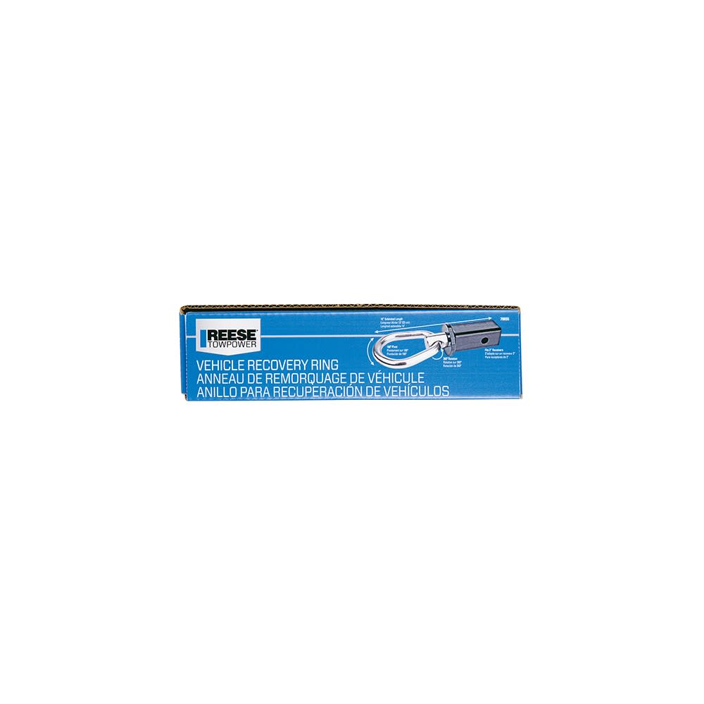 Reese 2″ 10000 lbs Tow Ring Trailer Hitch Ball Mount - Ascmtools