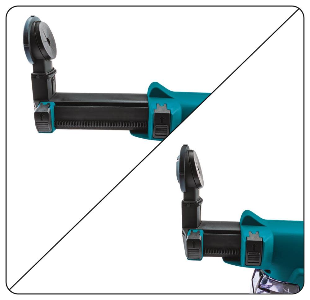 Makita Dust Extractor Attachment with HEPA Filter Cleaning Mechanism - Ascmtools