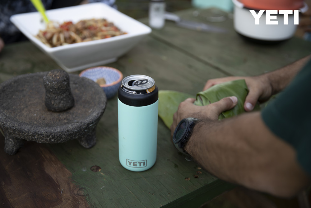Yeti Rambler Colster Slim Can Insulator – Black - Ascmtools