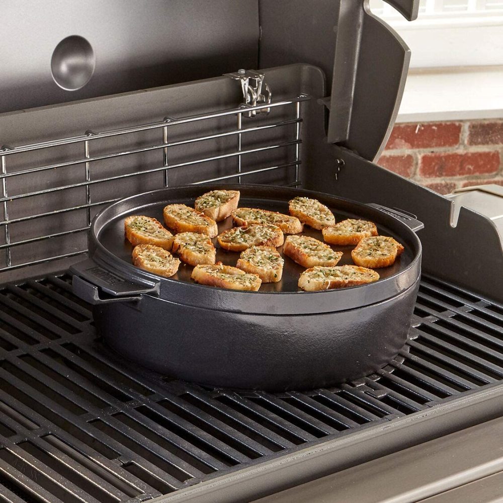 Weber Dutch Oven Cast Iron 7.25qt - Ascmtools