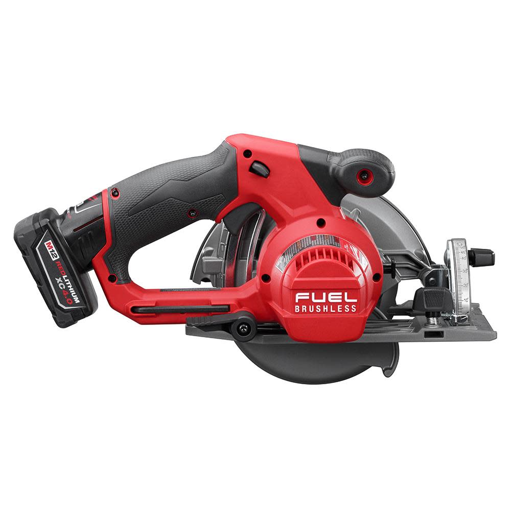 Milwaukee M12 FUEL 5- Circular Saw Kit - Ascmtools