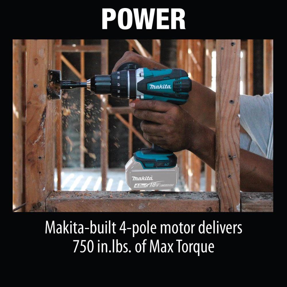 Makita 18V LXT Lithium-Ion Cordless 1/2 in. Driver-Drill (Tool only) - Ascmtools