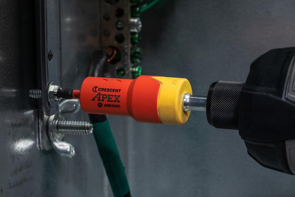 Crescent APEX CRESCENT eSHOK-GUARD Magnetic Isolated Bit Holder 1/4″ x 3″ - Ascmtools