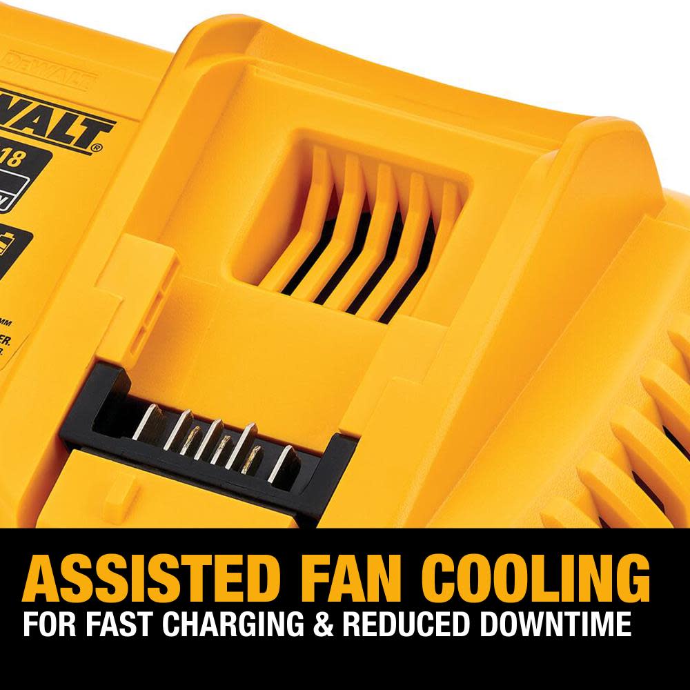DEWALT FLEXVOLT 20V MAX* Fan Cooled Fast Charger - Ascmtools