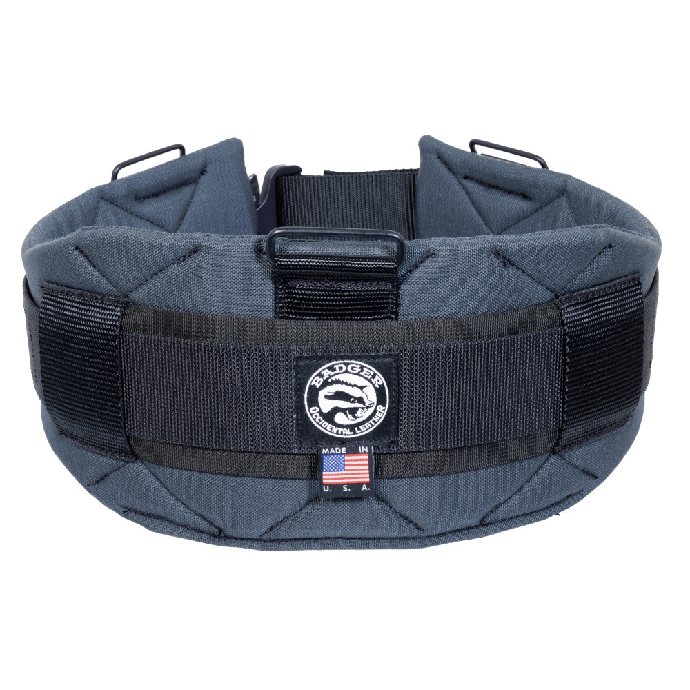 Occidental Leather Badger Tool Belt Gunmetal Gray 2X - Ascmtools