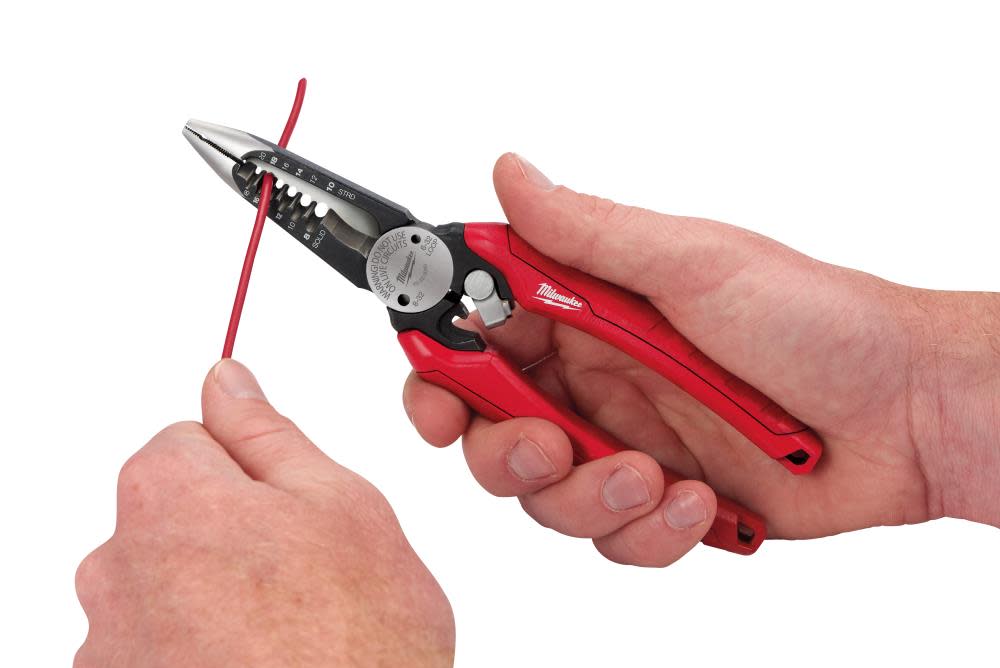 Milwaukee Electricians Combination Wire Pliers - Ascmtools