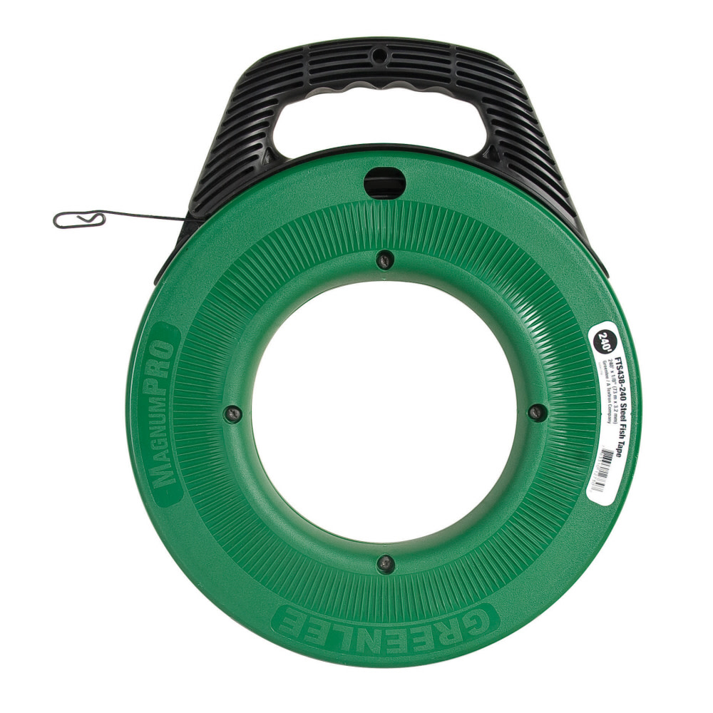 Greenlee 240 Ft. Magnum Pro Steel Fish Tape - Ascmtools